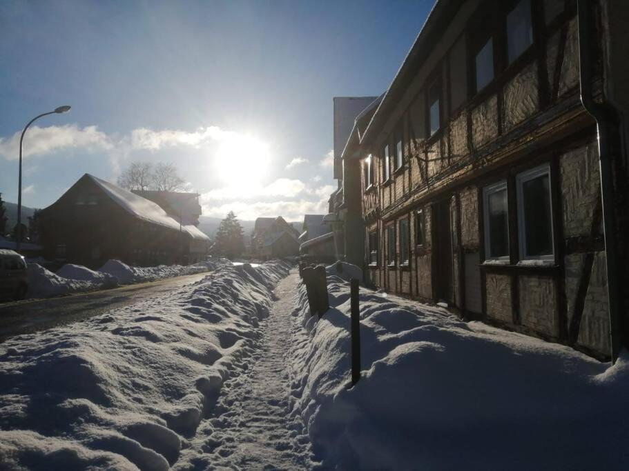 Guenstige, Schoene Ferienwohnung Im Wanderparadies Вернигерод Екстериор снимка